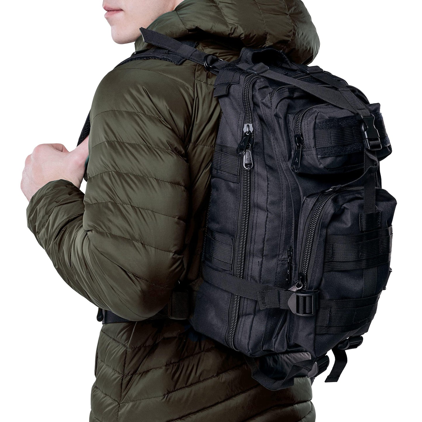 Military Tactical Backpack - Black