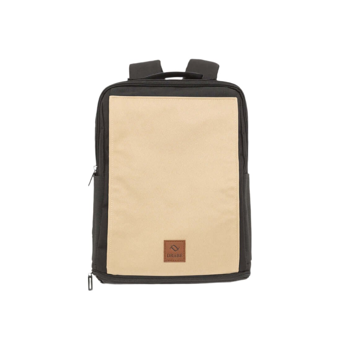 Front view of City-C beige daypack