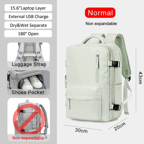 Suitcase Style Travel Backpack