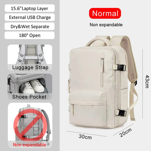 Suitcase Style Travel Backpack