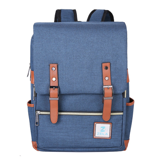 Slim Laptop Backpack/Daypack by Zela Vintage